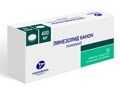 Купить линезолид-канон, таблетки, покрытые пленочной оболочкой 400мг, 10 шт в Семенове