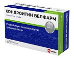 Купить хондроитин-велфарм, капсулы 250мг, 50шт в Семенове