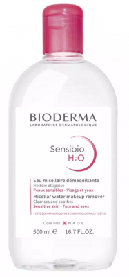 Купить bioderma sensibio (биодерма сенсибио) мицеллярная вода для лица очищающая 500мл в Семенове