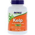 Купить now foods (нау фудс) келп, таблетки 150мкг, 200 шт бад в Семенове