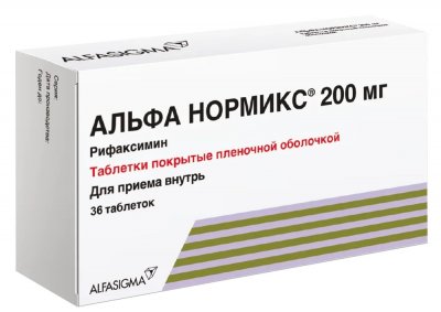 Купить альфа нормикс, таблетки, покрытые пленочной оболочкой 200мг, 36 шт в Семенове