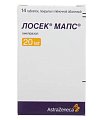 Купить лосек мапс, таблетки, покрытые пленочной оболочкой 20мг, 14 шт в Семенове