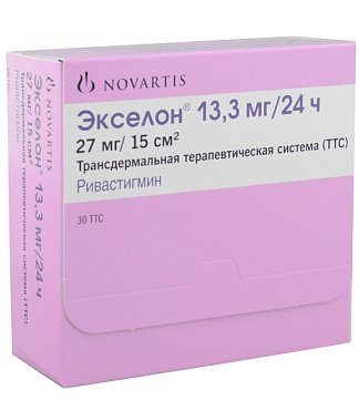 Экселон, трансдермальная терапевтическая система 13,3мг/24ч, пакеты 30 шт