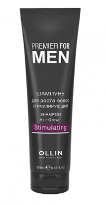 Купить ollin prof premier for men (оллин) шампунь стимулирующий рост волос, 250мл в Семенове