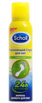 Купить шолл спрей д/ног fresh step, 150мл (scholl consumer products ltd, польша) в Семенове