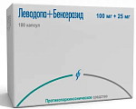 Купить леводопа+бенсеразид, капсулы 100мг+25мг, 100 шт  в Семенове