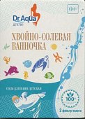 Купить доктор аква (dr.aqua) соль для ванн детская хвойно-солевая ванночка, 450г в Семенове