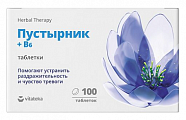 Купить пустырник+витамин в6 витатека, таблетки массой 120мг 100шт бад в Семенове