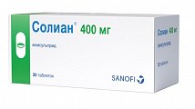 Купить солиан, таблетки 400мг, 30 шт в Семенове
