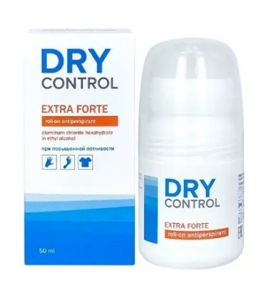 Купить dry control forte (драй контрол) экстра форте ролик от обильного потоотделения 30% 50 мл в Семенове