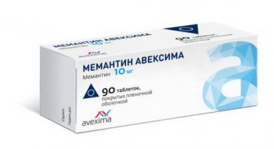 Купить мемантин-авексима, таблетки, покрытые пленочной оболочкой 10мг, 90 шт в Семенове