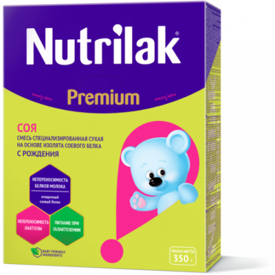Купить нутрилак премиум (nutrilak premium) соя молочная смесь с рождения, 350г в Семенове