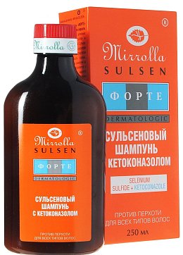 Сульсен Форте, шампунь против перхоти с Кетоконазолом, 250мл