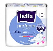 Купить bella (белла) прокладки perfecta ultra blue супертонкие 10 шт в Семенове