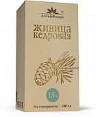 Купить живица кедровая алтайфлора 15%, флакон 100мл бад в Семенове