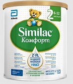 Купить симилак (similac) 2 комфорт смесь молочная 0-6 месяцев, 375г в Семенове