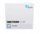 Купить тамсулозин, капсулы с пролонгированным высвобождением 0,4мг, 100 шт в Семенове