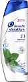 Купить head & shoulders (хэд энд шолдэрс) шампунь против перхоти 2в1 ментол, 400 мл в Семенове