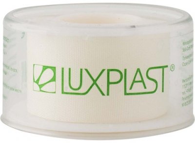 Купить luxplast (люкспласт) пластырь фиксирующий шелковый основе 2,5см х 5м в Семенове