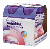 Купить nutridrink (нутридринк) компакт протеин охлаждающий фруктово-ягодный вкус 125мл, 4 шт в Семенове