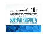 Купить борная кислота с тальком консумед (consumed) пудра гигиеническая, 10г в Семенове