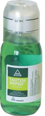 Купить тантум верде, раствор для местного применения 0,15%, флакон 500мл в Семенове