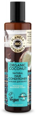 Купить планета органика (planeta organica) organic coconut бальзам для волос, 280мл в Семенове