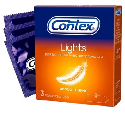 Купить контекс презервативы lights особо тонкие №3 (авк полифарм, соединенное королевство великобритании и  в Семенове