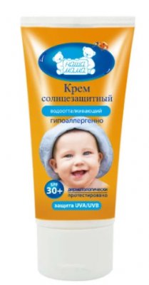 Купить наша мама крем детский солнцезащитный водоотталкивающий spf30, 50мл в Семенове