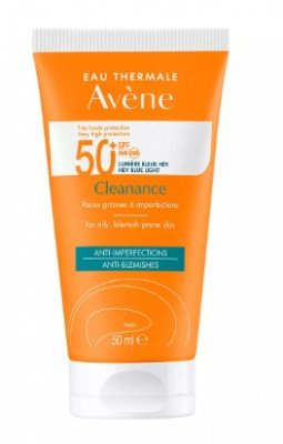 Купить авен клинанс (avenе cleanance) флюид для лица и шеи солнцезащитный для проблемной кожи, 50 мл spf 50+ в Семенове