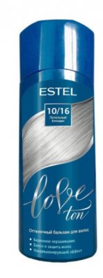Купить estel (эстель) бальзам для волос оттеночный love ton 150мл тон 10/16 пепельный блонд в Семенове