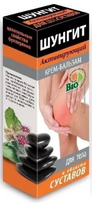 Купить шунгит крем-бальзам для тела в области суставов активирующий, 75мл в Семенове
