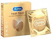Купить durex (дюрекс) презервативы real feel 3шт в Семенове