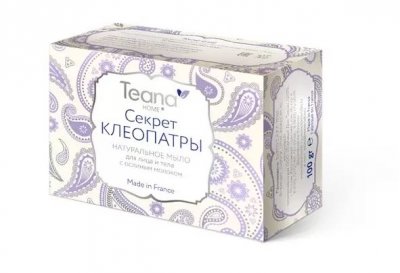 Купить тиана (teana) мыло для сухой и чувствительной кожи лица и тела с ослиным молоком,100г в Семенове
