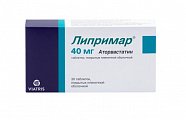 Купить липримар, таблетки, покрытые пленочной оболочкой 40мг, 30 шт в Семенове