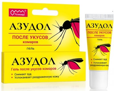 Купить азудол гель после укусов комаров, 8мл в Семенове