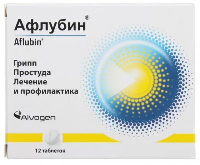 Купить афлубин, таблетки подъязычные гомеопатические, 12 шт в Семенове