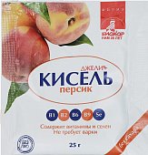 Купить кисель джели плюс, со вкусом персика, гранулы 25г бад в Семенове