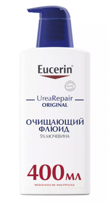 Купить eucerin urearepair (эуцерин) флюид очищающий оригинал 400 мл в Семенове