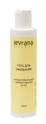 Купить levrana (леврана) гель для умывания антибактериальный с ферментами ржи, 200мл в Семенове