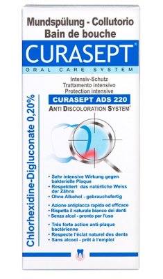 Купить курасепт (curasept) ополаскиватель хлоргексидин 0,2% 200мл ads 220 в Семенове