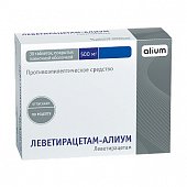 Купить леветирацетам-алиум, таблетки, покрытые пленочной оболочкой 500мг, 30 шт в Семенове
