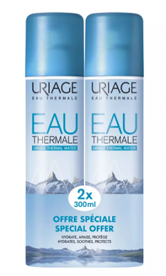 Купить uriage (урьяж) набор: термальная вода аэрозоль 300мл х2шт в Семенове