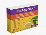 Купить вайруфлю, порошок для приготовления раствора для приема внутрь, с ароматом лимона 325мг+10мг+20мг+50мг, пакет 5г, 10шт в Семенове