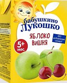 Купить бабушкино лукошко сок яблочно-вишневый осветленный для питания детей раннего возраста 200 мл в Семенове