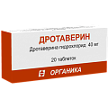 Купить дротаверин, таблетки 40мг, 20 шт в Семенове