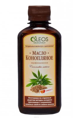 Купить oleos (олеос) масло пищевое конопляное, 200мл в Семенове