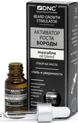 Купить dnc (днц) масло косметическое активатор роста бороды 10мл в Семенове