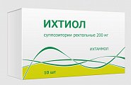 Купить ихтиол, суппозитории ректальные 200мг, 10 шт в Семенове