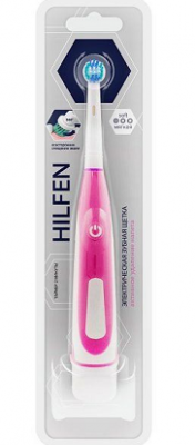 Купить хилфен (hilfen) электрическая зубная щетка детская розовая артикул r2021 в Семенове